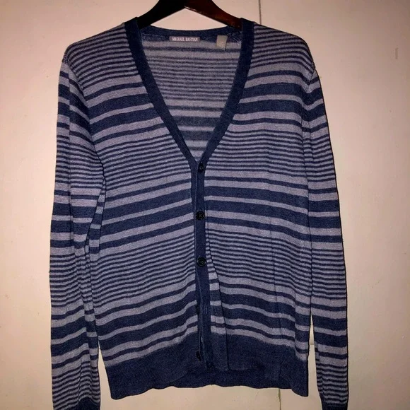 Michael Bastian Linen Cardigan - Picture 1 of 8